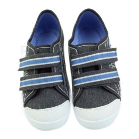 BEFADO 672X059 Детски текстилни обувки за момче  Сиви