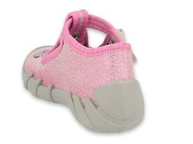 BEFADO SPEEDY 110P436 Бебешки обувки за момиче от текстил, С коте