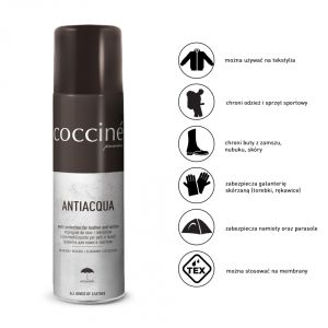 COCCINE ANTIACQUA PREMIUM Универсален импрегниращ спрей 250 ml, Безцветен
