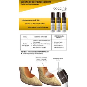 COCCINE SHOE STRETCHER FOAM Активна пяна за разширяване на обувк  0.75 ml, Безцветна