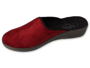 BEFADO 552D015 Полски домашни чехли на лека платформа, Червени