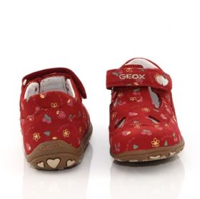 Дишащи Обувки за прохождащи  GEOX B91E6R 00076 C7000 - червени