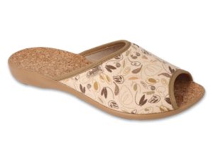 Дамски чехли с коркова стелка Befado Viki B-Relax System 254D163, Бежови