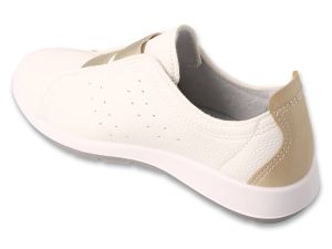 DR ORTO CASUAL156D027 Дамски ортопедични обувки, Бели със златисто