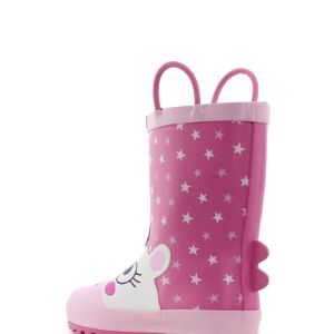 WINK AQQO CROCCO  Детски гумени ботуши с топла подплата, Зелени