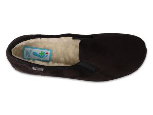 Dr Orto 013M320 Домашни пантофи с естествена вълна, черни