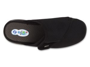 BEFADO DR ORTO 544D001 Дамско сабо за отекъл крак, Черно