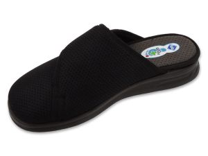 BEFADO DR ORTO 544D001 Дамско сабо за отекъл крак, Черно