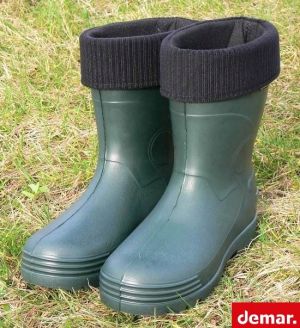Гумени ботуши Demar Fermer - зелени