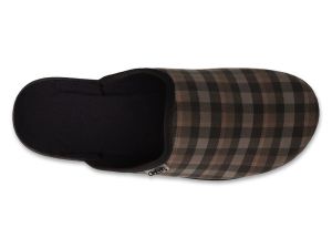BEFADO 548M048 Полски мъжки  домашни чехли, Кафяво каре