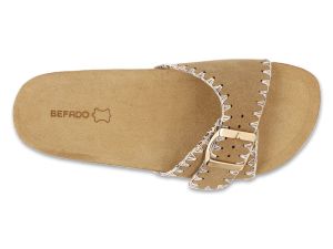 INBLU 158D107 Papuci ortopedici dama, alb