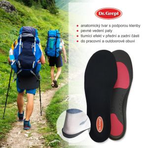 DR. GREPL ANTICHOCK Анатомични стелки с двойно омекотяване