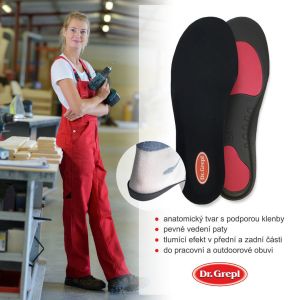 DR. GREPL ANTICHOCK Анатомични стелки с двойно омекотяване