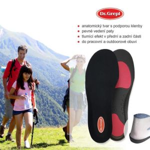 DR. GREPL ANTICHOCK Анатомични стелки с двойно омекотяване
