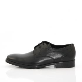 Черни мъжки официални обувки. Немски маркови обувки за мъже в черен цвят