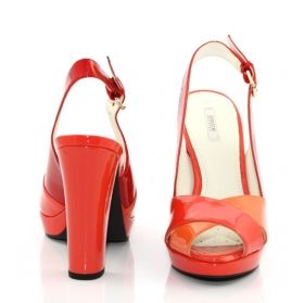  GEOX D32L9A 00066 C0376 high heel sandals (patent leather)