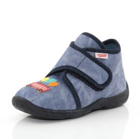 Текстилни бебешки обувки Superfit 8-00253-81, Светлосин деним